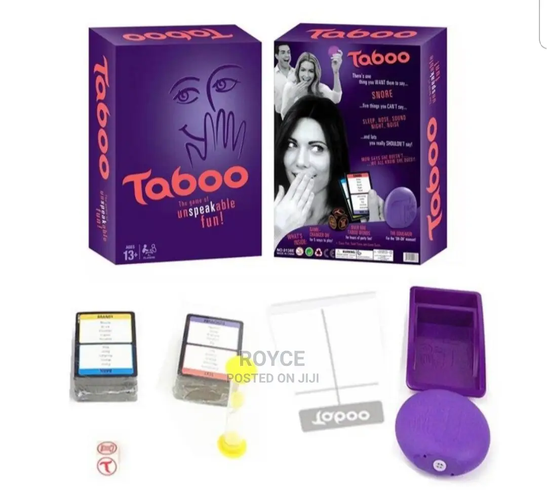Taboo Card Game
