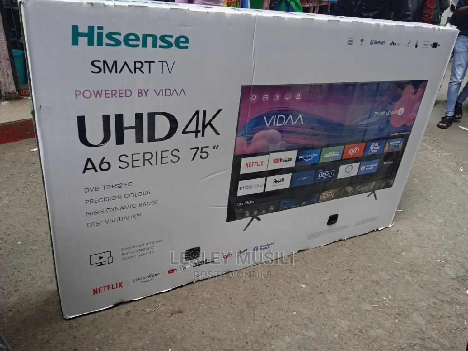 Hisense 75 Inch A6 Series
