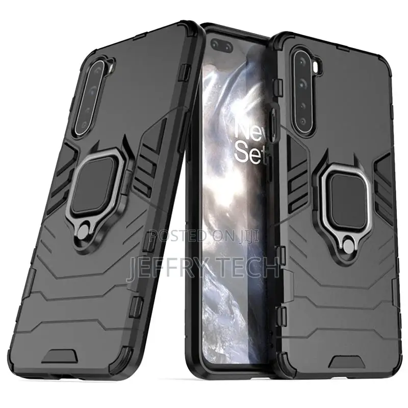 Shockproof Armor Case for Oneplus Nord N100 Case Ring Stand