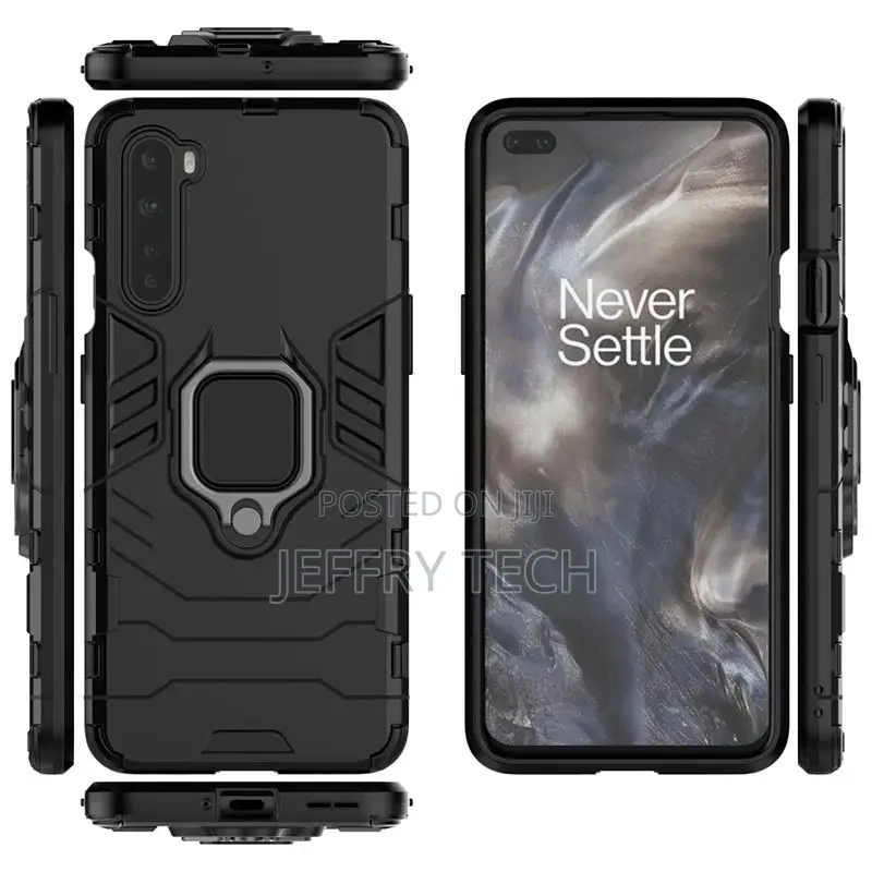 Shockproof Armor Case for Oneplus Nord N100 Case Ring Stand