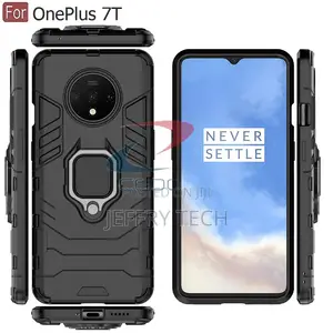 Armour Oneplus 7T Defender Case | Rotating Ring Holder Kic