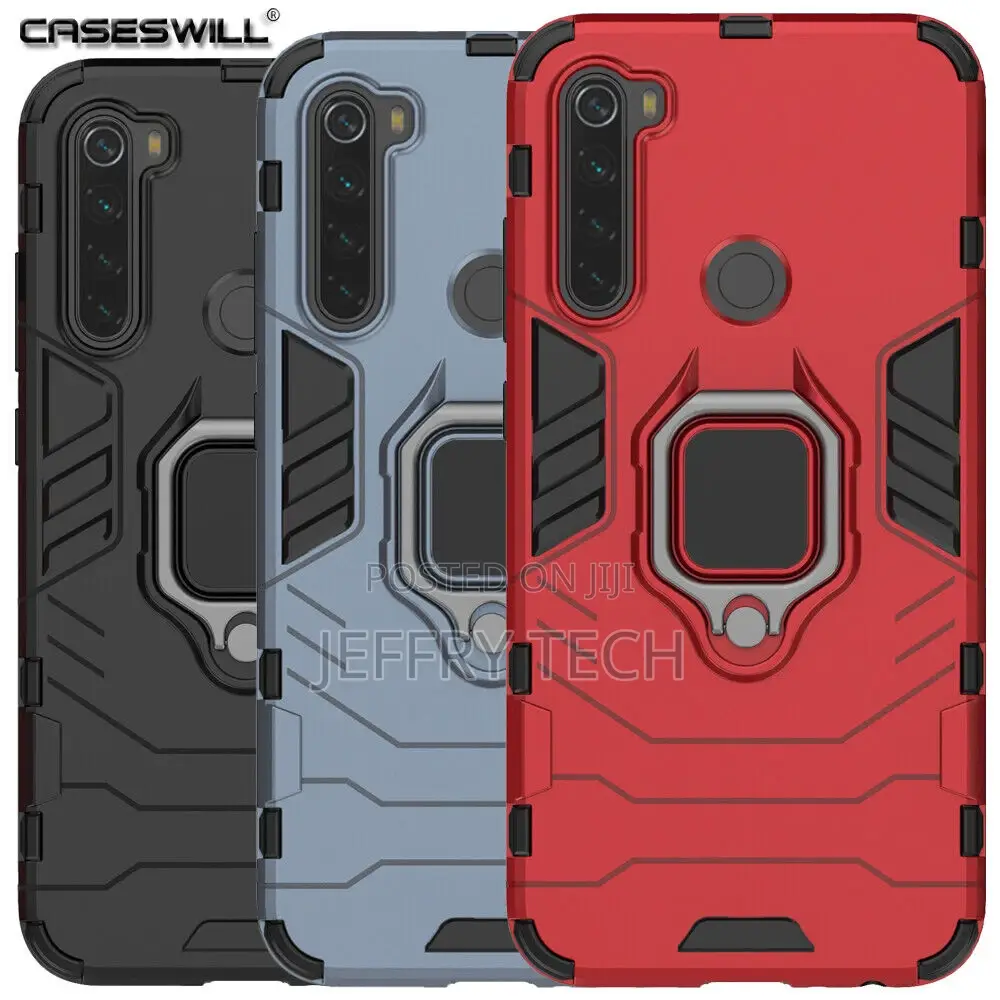 Xiaomi Redmi Note 8T Case Rugged Armor Ring