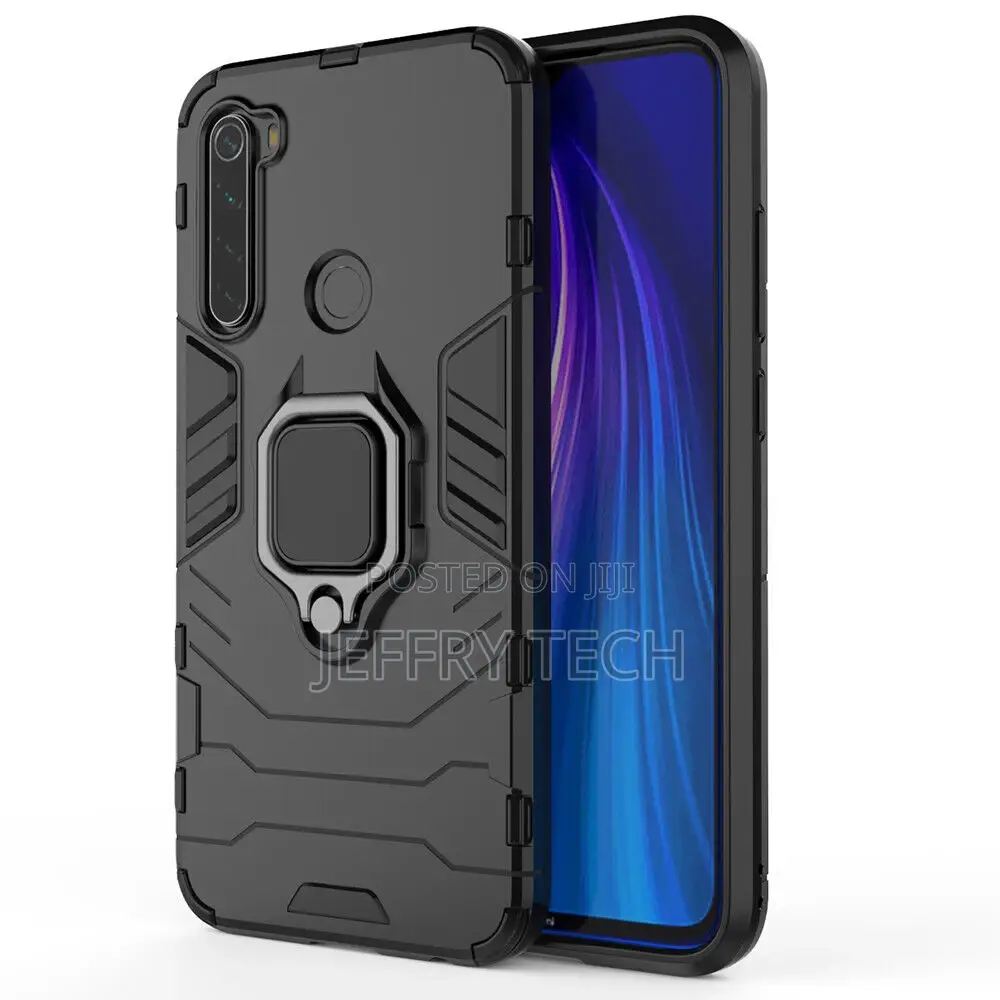 Xiaomi Redmi Note 8T Case Rugged Armor Ring