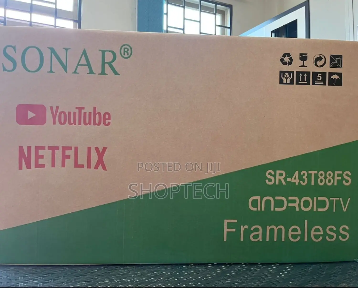 Sonar 43 Inches Smart Android Digital Tv .