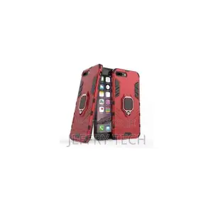 Generic Ring Shockproof Cover for iPhone 8 Plus-