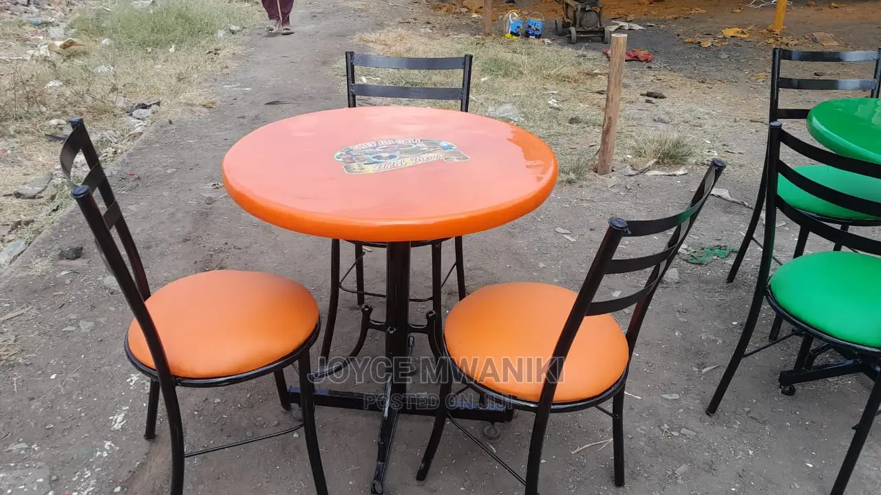Set of Restaurant Chairs and Table