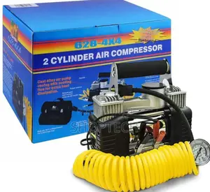 Brand New Double Cylinder Compressor/Air Inflator.