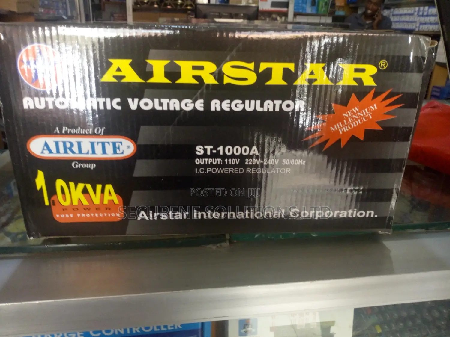 Avr Automatic Voltage Regulator Airstar 1000va