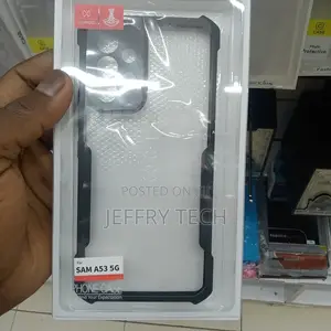 Crystal Clear Samsung Galaxy A53 5G Back Cover Case