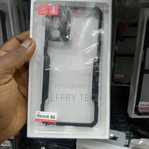 Back Cover for Oppo Reno6 Cover (Transparent, Shock Proof)