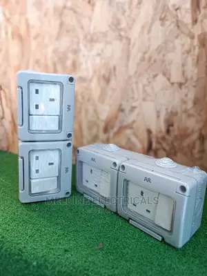 Water Proof Twin Socket 13A