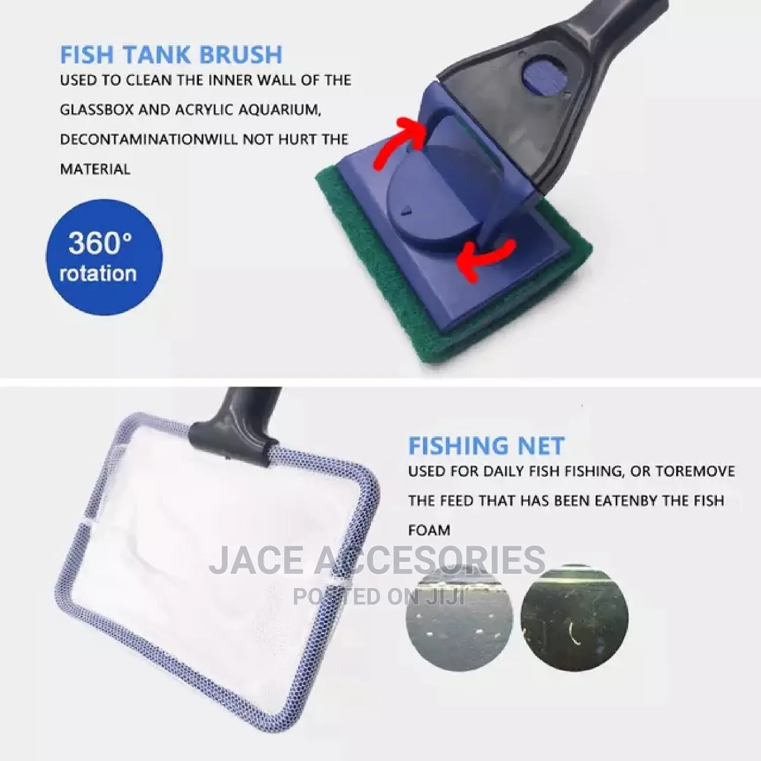 Acquarium Cleaning Tools 5 in One