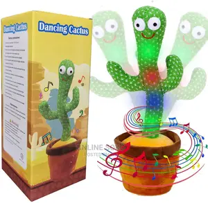 Kids Singing Talking Dancing Cactus Plush Toy