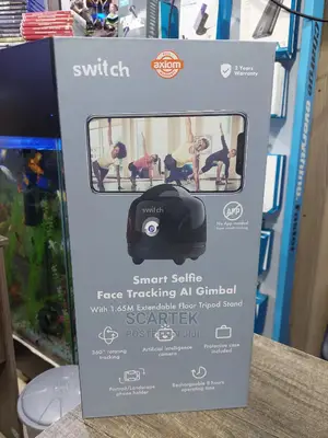 Smart Selfie Face Tracking AI Gimbal With Tripod Stand (New)