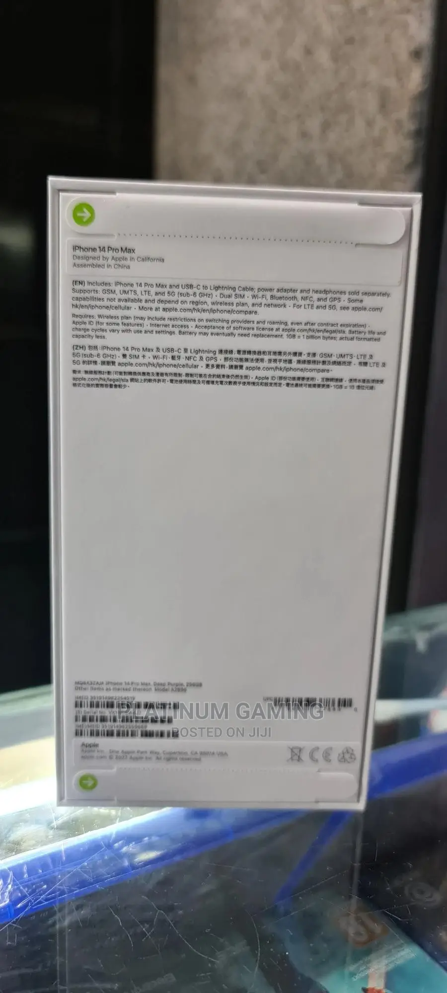 New Apple iPhone 14 Pro 256 GB Black