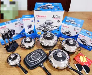 23 Pieces Dessini Cookware.