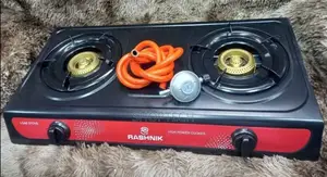 Nunix 2 Burner Gas Stove Complete Cooker.