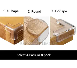 Baby Proofing Kids Corner Children Furniture Silicone Safety