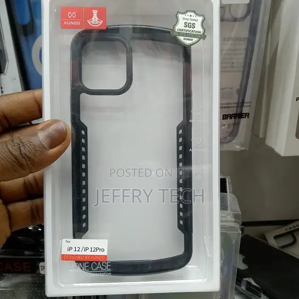Xundd Shockproof Protective Transparent for iPhone 12