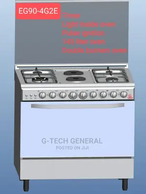 Eurochef Free Standing 4gas 2electric With Electric Oven
