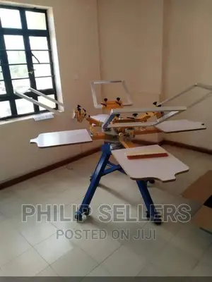 6 Color 6 Station /4 Color 4 Station Screen Printing Press