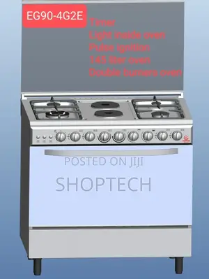 60*90 (4+2)=145L Eurochef Standing Cooker+ 145 Litres Oven.
