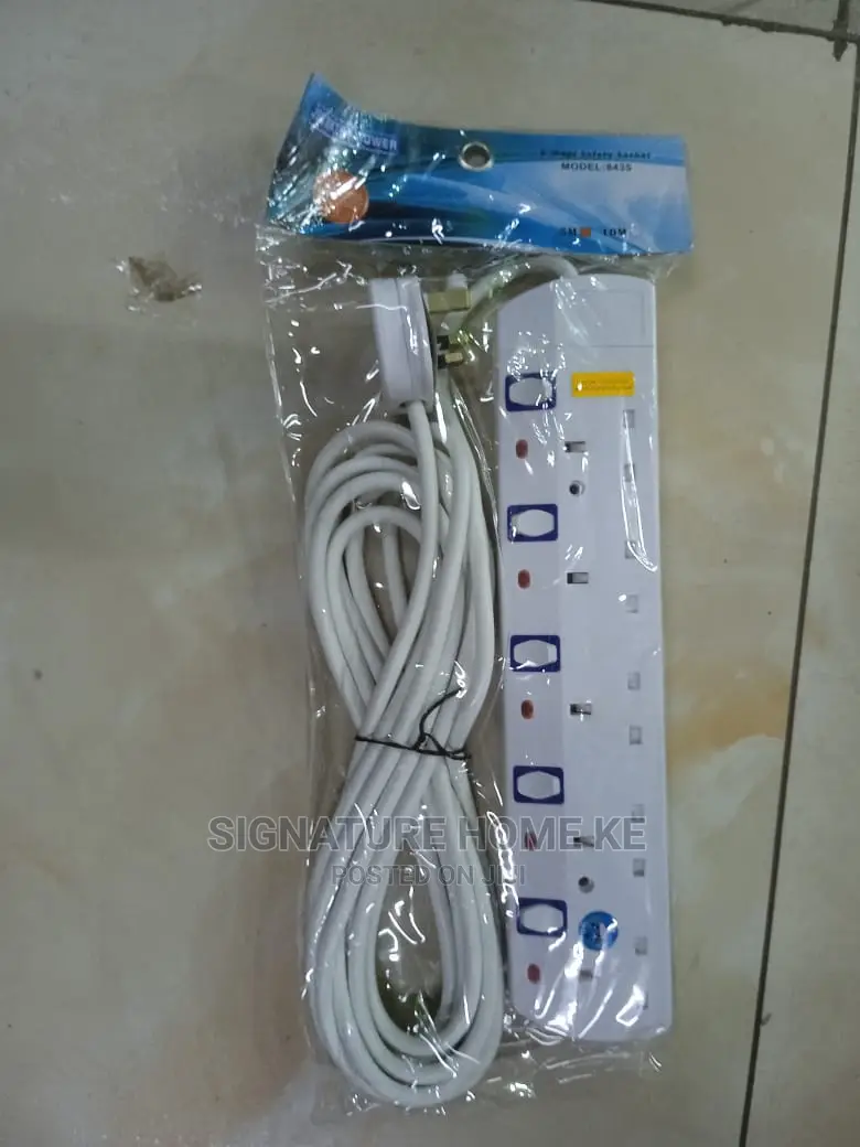 5 Way JSB Extension With Surge Protector