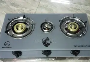 Eurochef 3 Burner Glass Burner Cooker.