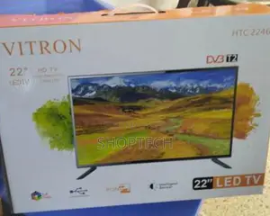 Vitron 22 Inches Digital With Inbuilt Decorder Tv.