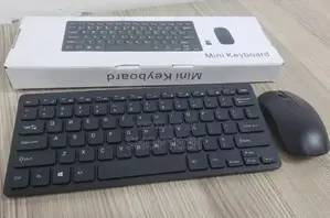 Wireless Keyboard and Mouse.