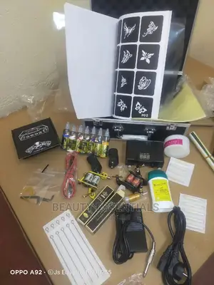 Tattoo Machine With Ink
