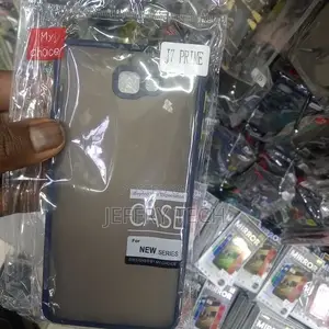 Front Back Case for Samsung Galaxy J7 Prime, (Smoke Cover)