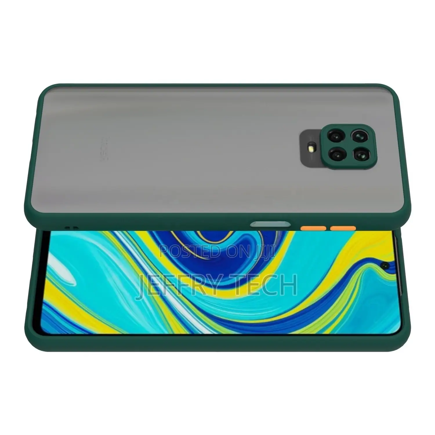 Smoke Back Cover for Redmi Note 9 Pro