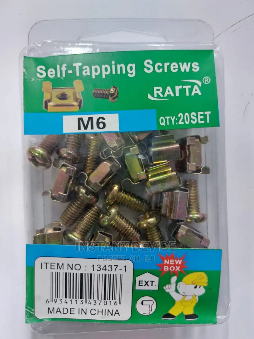 Cage Nuts and Screws for Rack Mount Cabinets