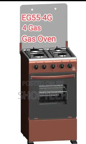 Eurochef 4gas Standing Cooker With Gas Oven