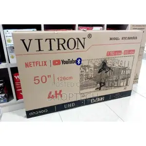 Vitron 50 Inches Smart Android Bluetooth Enabled.