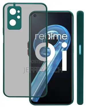 Back Cover Case for Realme 9i (Camera Protection | Smoke Tra