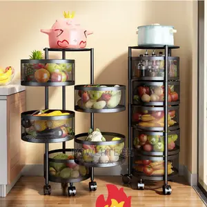 5 Tier Kitchen Storage Rack !