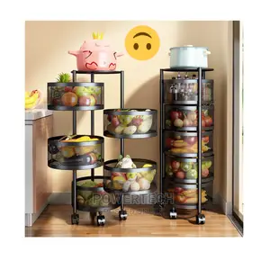 Fruit Rack With Wheels