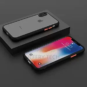 Matte Case Cover for iPhone Xs - Black