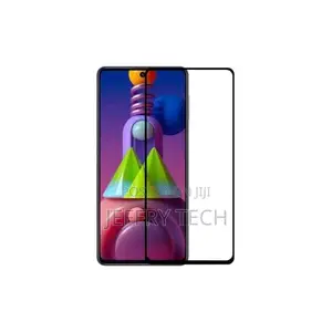 Samsung GALAXY M31S Full Glue 9D Tempered Glass Protector