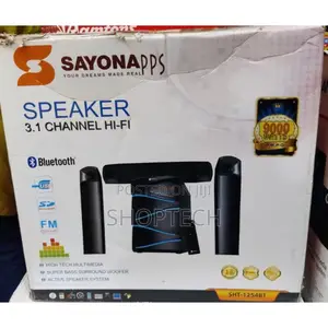 3.1ch Sayona Sht-1254bt Tall Boy Multimedia Home Theater.
