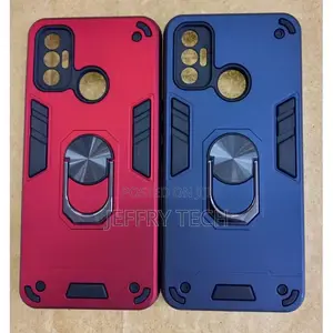 Tecno Spark 7 CASE//Hard Cover//Armor With a Ring//Camera Pr