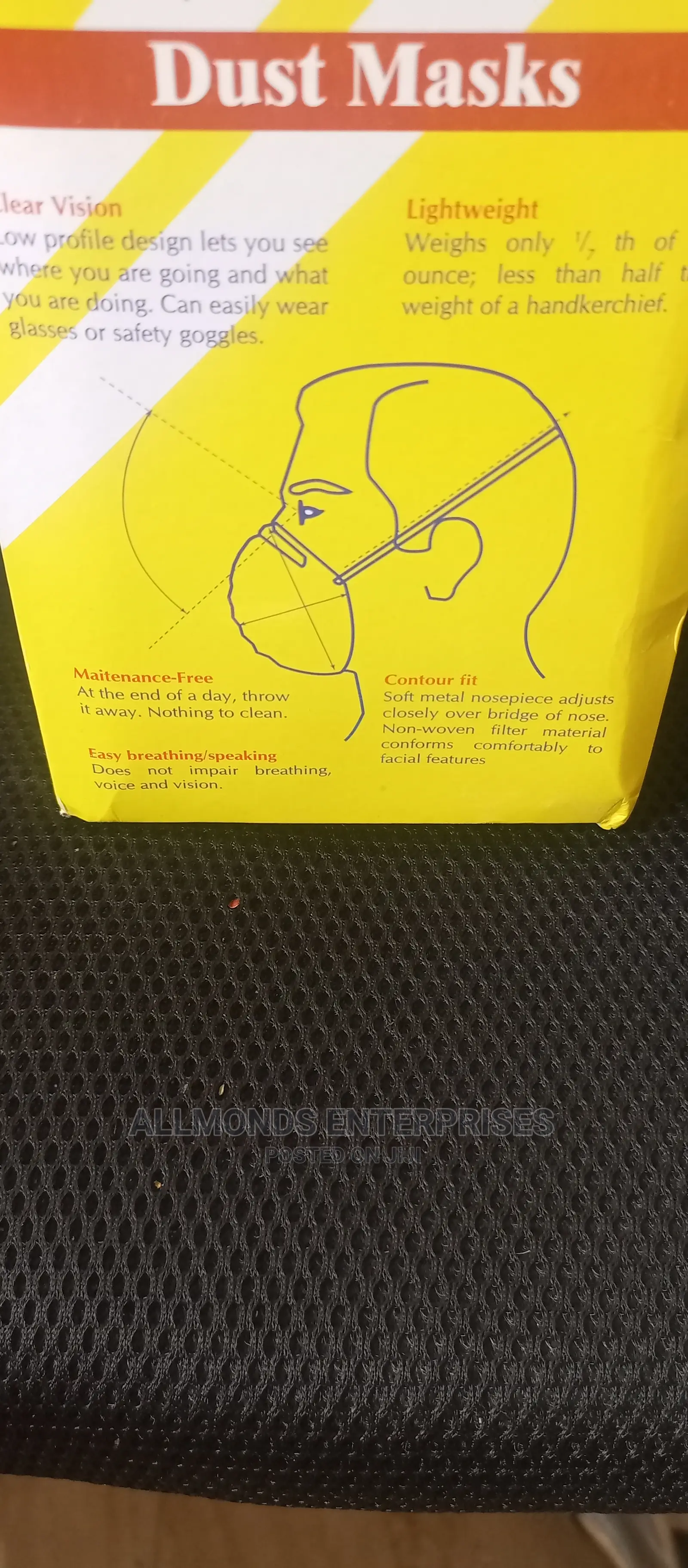 Disposable Non Toxic Dust Mask