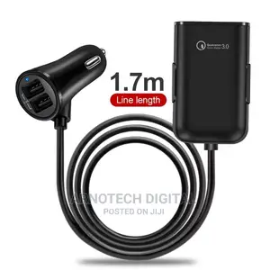 4-Port Smart Phone Universal Car Fast Charger