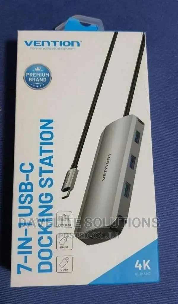 VENTION 7 in 1 Type C Docking Station