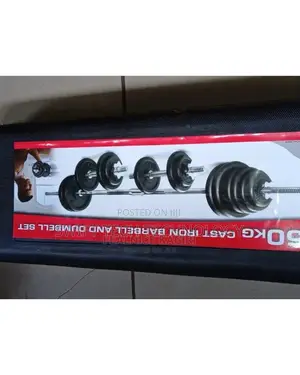 50kg Adjustable Chrome Dumbbells