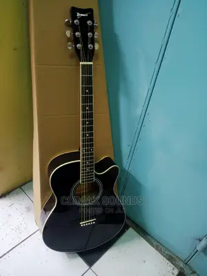 Acoustic Guitar Black 40 Inches