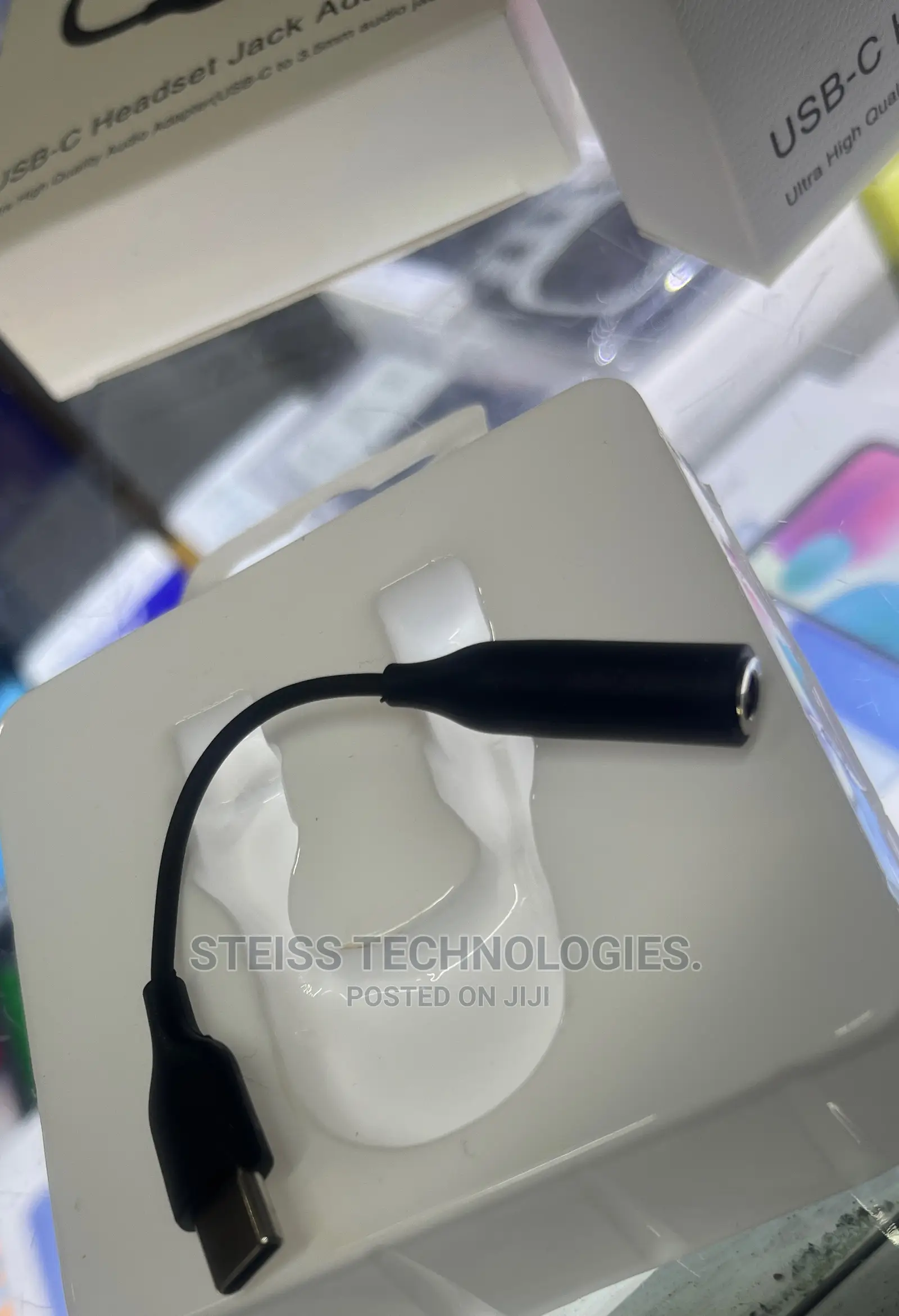 Usb- C Headset Jack Adapter.