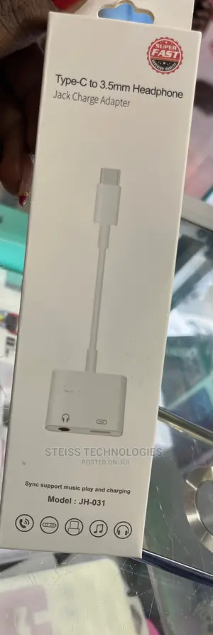 Type C to 3.5mm Headphone